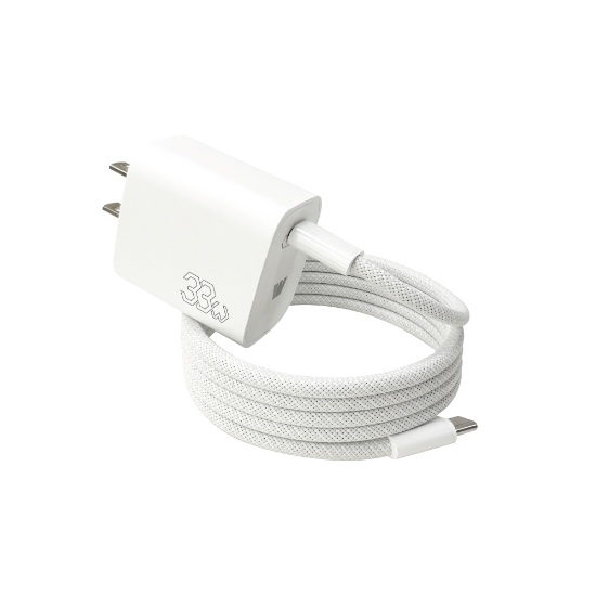 【Wephone】磁吸線快速充電組-白色 圖片