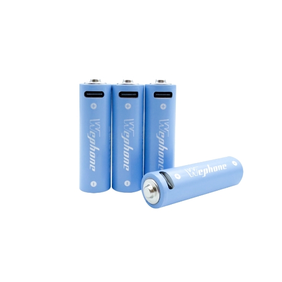 【Wephone】TYPE-C可充式鋰電池組(2A/3號電池) 圖片