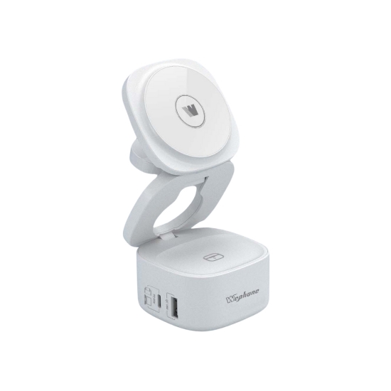 【Wephone】65W氮化鎵五合一充電站-白色 圖片