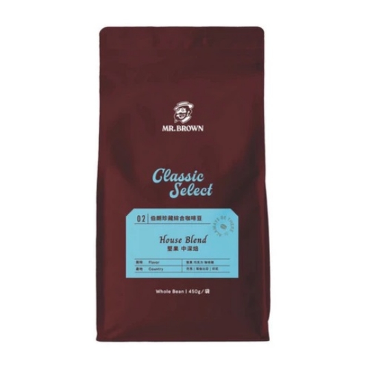 伯朗珍藏綜合咖啡豆堅果-中深 圖片