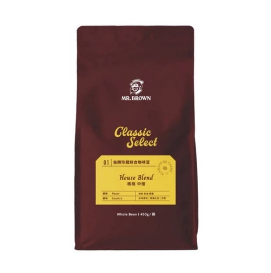 伯朗珍藏綜合咖啡豆核桃-中焙 圖片