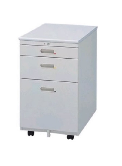 十輪暗卡式高活動櫃/AH46-3/W40xD60xH65cm/灰白色(限送新竹以北) 圖片