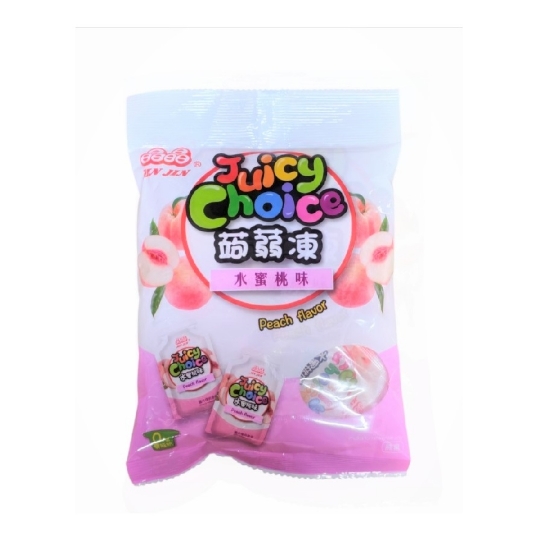 白桃風味蒟蒻凍 圖片