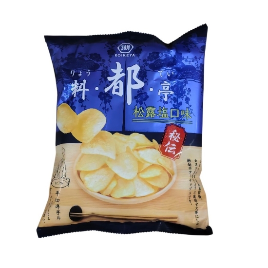 湖池屋料都亭平切洋芋片-松露?口味 圖片