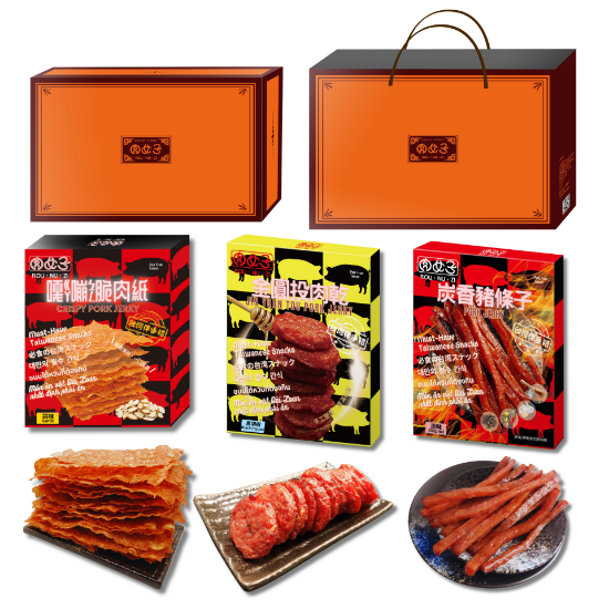 肉女子-珍寶三福禮盒組 圖片