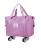 拖輪三層折疊手提袋 (紫) 圖片