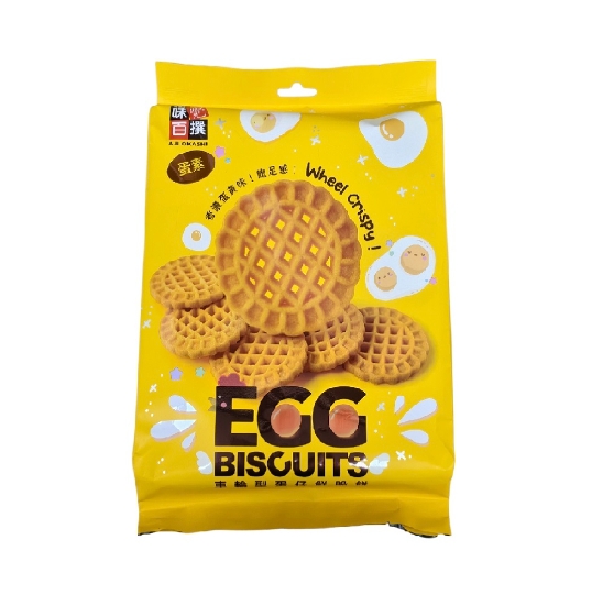 車輪型蛋仔鮮脆餅 圖片