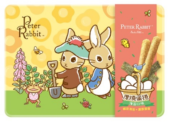 彼得兔-厚燒海苔蛋捲禮盒 圖片