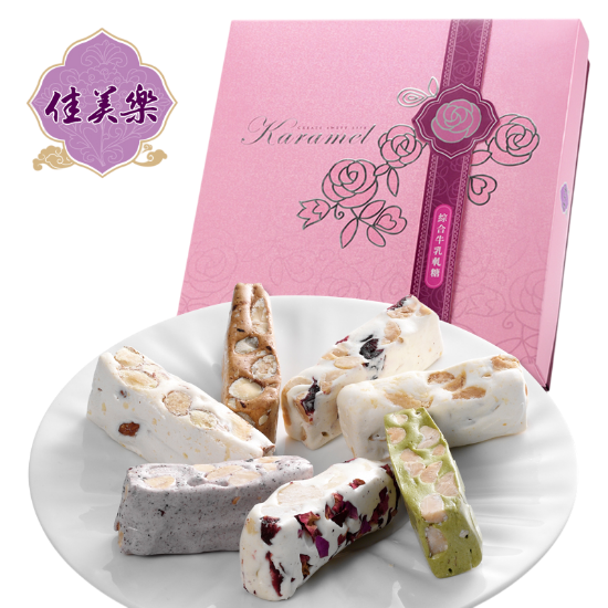 佳美樂-綜合牛乳軋糖禮盒 圖片