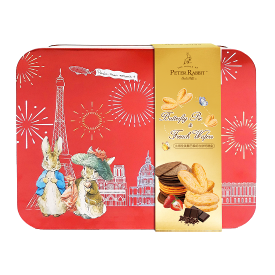 彼得兔-美麗巴黎綜合餅乾禮盒 圖片