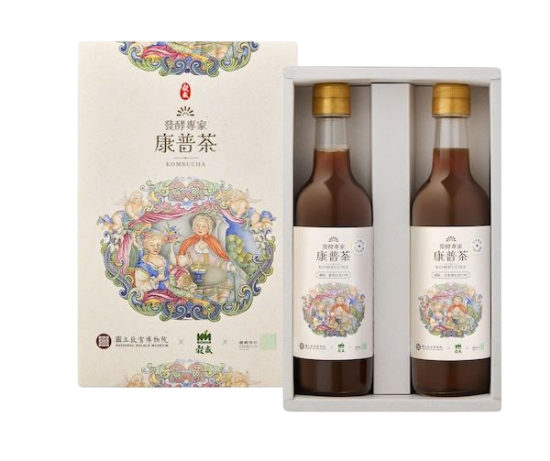 穀盛-康普茶禮盒_故宮聯名款 圖片