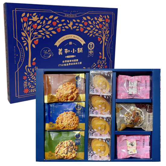 義和小舖-平安圓滿手工餅乾禮盒(21入) 圖片