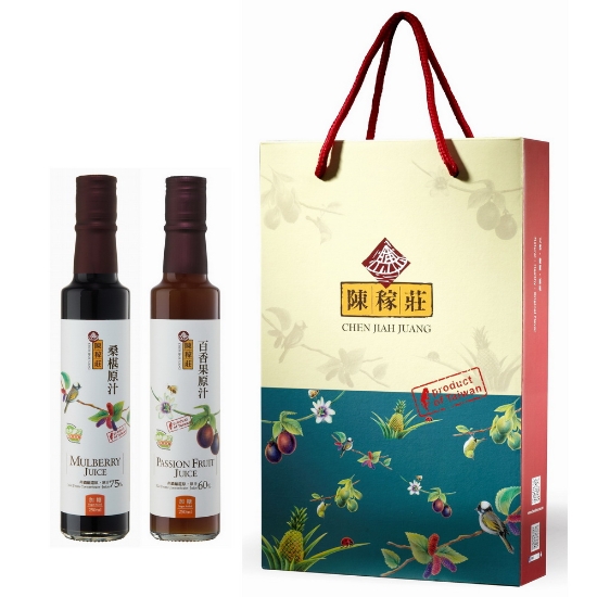 陳稼莊-經典果汁禮盒2品入 圖片