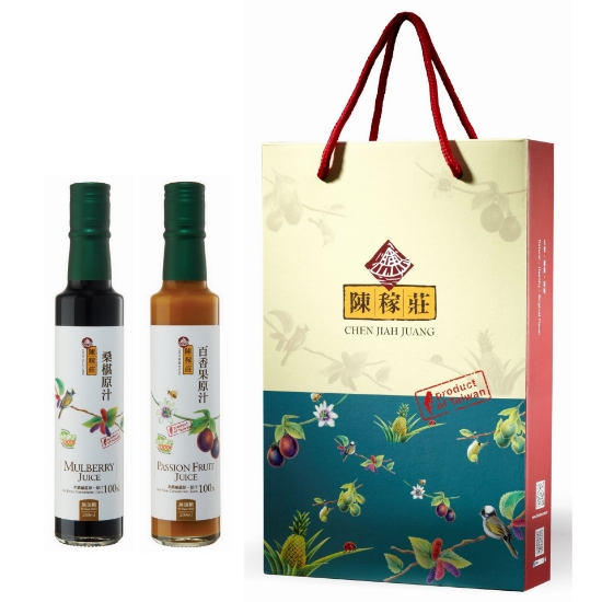 陳稼莊-養生果汁禮盒2品入 圖片