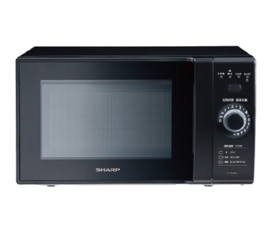 夏普20公升轉盤式微波爐 R-TT20SS-B 圖片