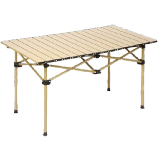 摺疊蛋捲桌-大-16片 米白 圖片