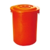 萬能桶36L/紅色/直徑40x高45cm/含蓋/個 圖片