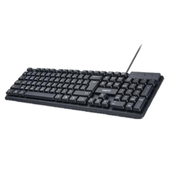 RASTO薄膜式USB標準有線鍵盤 圖片