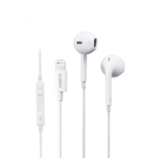 RASTO For iOS蘋果專用線控耳機 圖片