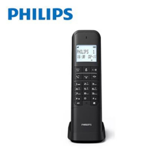 飛利浦PHILIPS設計款大螢幕答錄機無線電話 圖片
