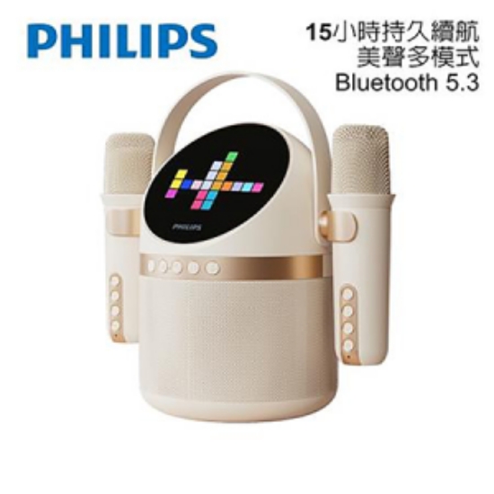 飛利浦PHILIPS小福麥AI智能K歌藍牙音箱 圖片