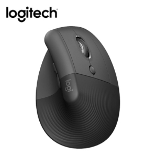 羅技Logitech LIFT人體工學垂直滑鼠/石墨灰/企業版 圖片