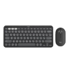 羅技Logitech無線藍牙鍵盤滑鼠組/Pebble2 Combo/石墨 圖片
