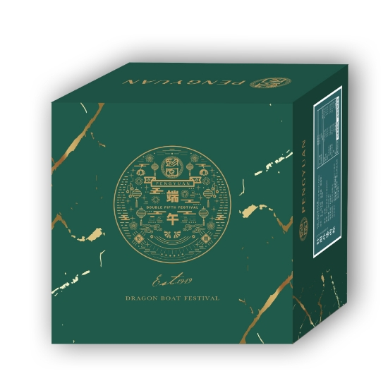 彭園-臘味雙腸肉粽禮盒 圖片