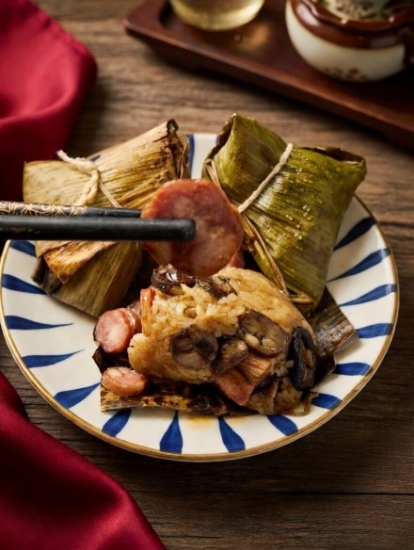 彭園-臘味雙腸肉粽 圖片