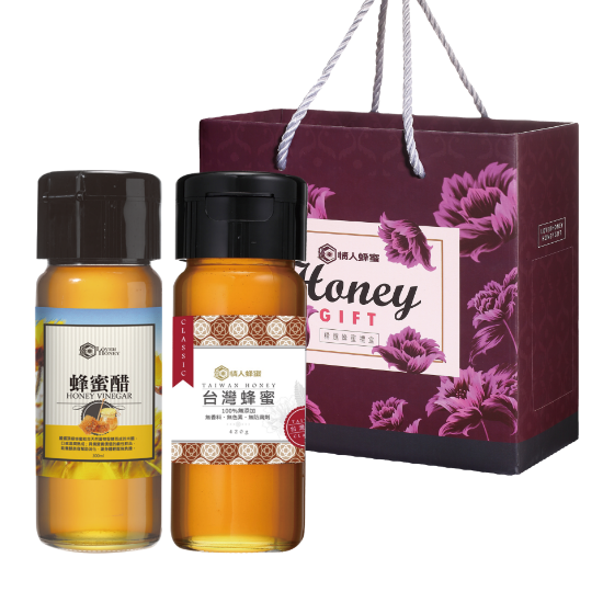 情人蜂蜜-台灣醋蜜禮盒 圖片