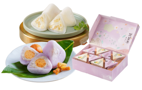 蒸荐康-花菓子冰粽禮盒 圖片