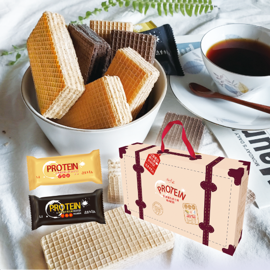 Smile99乳清蛋白威化餅禮盒 圖片