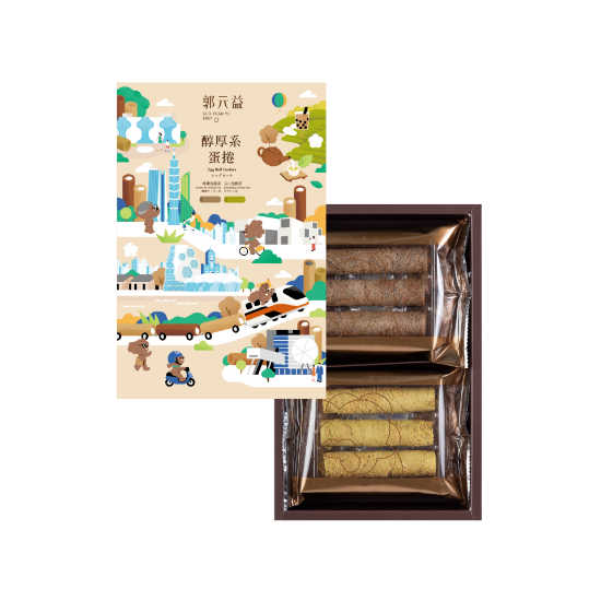 郭元益-醇厚系綜合蛋捲禮盒 圖片