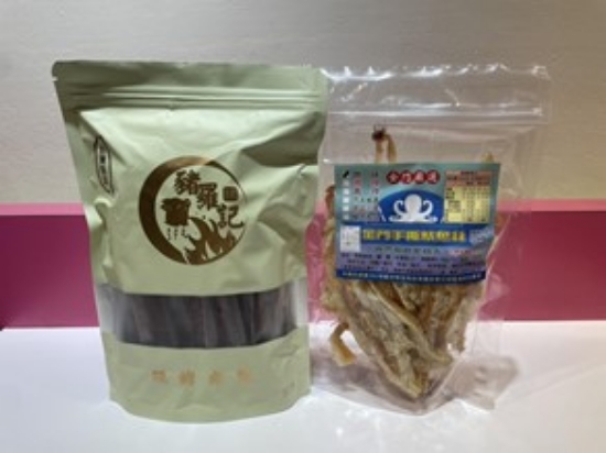 正德嚴選-魷魚絲+肉乾 圖片