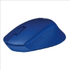 羅技Logitech無線靜音滑鼠/M331/藍色 圖片