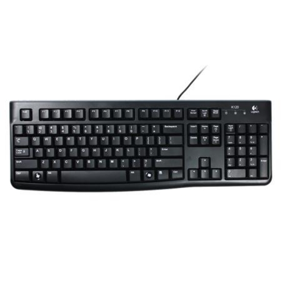 羅技Logitech有線鍵盤/USB/K120 圖片
