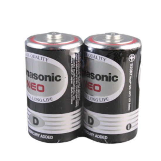 國際牌Panasonic碳鋅電池/D型1號電池x2顆/組/收縮膜包 圖片