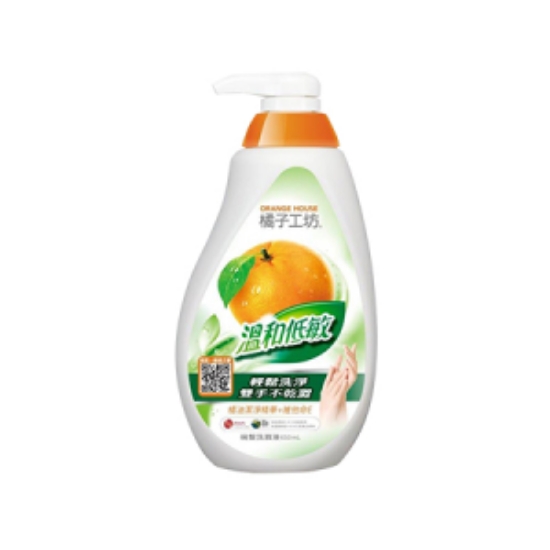 橘子工坊家用清潔類溫和除菌碗盤洗滌液/1022220/650ml 圖片