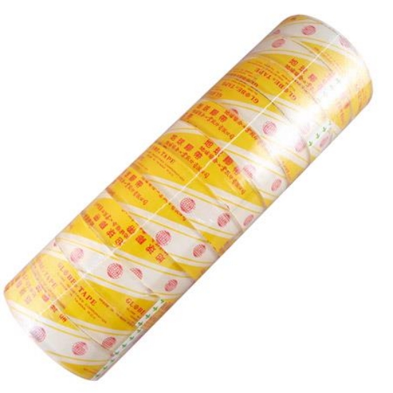 地球大管芯OPP超透明文具膠帶/24mmx36M/12個 圖片