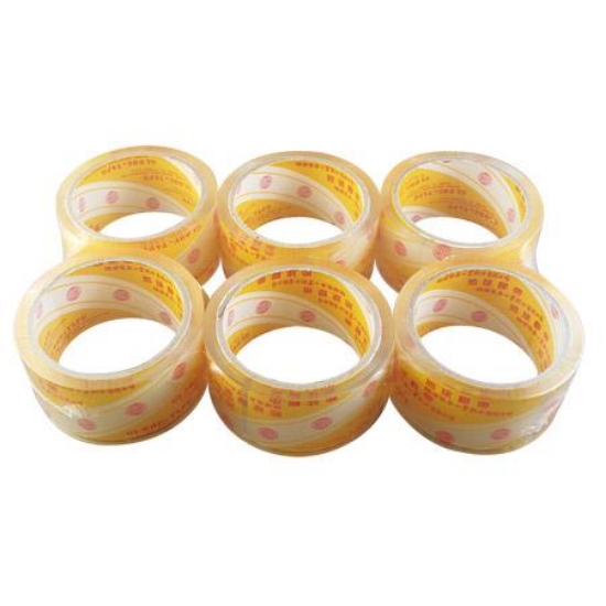 地球大管芯OPP超透明包裝膠帶/48mmx40M/6個 圖片