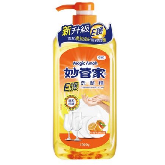 妙管家洗潔精/壓頭/柑橘/1000cc/瓶/DWA100 圖片