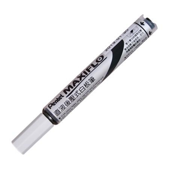 飛龍Pentel後壓式白板筆MWL5S-A/黑/1.5mm/細圓頭 圖片