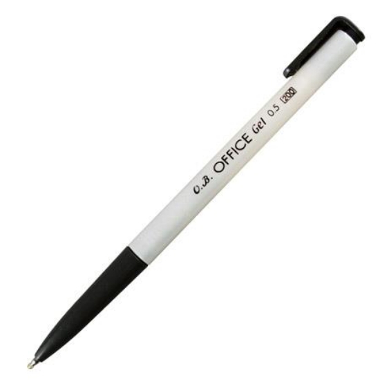 OB中性筆200A/黑/0.5mm 圖片