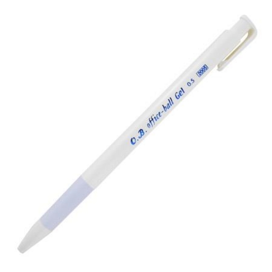 OB自動中性筆2005/藍/0.5mm 圖片