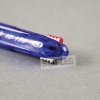 SKB三色自動原子筆IB-158/藍黑紅/藍桿/0.7mm 圖片