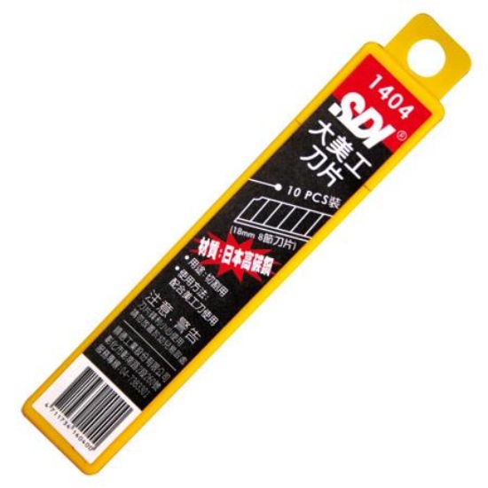 SDI大美工刀片1404/大/10片/盒 圖片