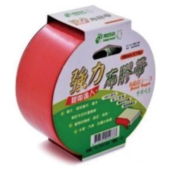北極熊大管芯布膠帶/CLT4815R/紅/48mmx15Y 圖片