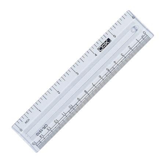 COX寬板閱讀直尺CR-1510/15cm 圖片