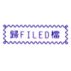 萬事捷MBS橫式自來印章/藍/歸檔 圖片