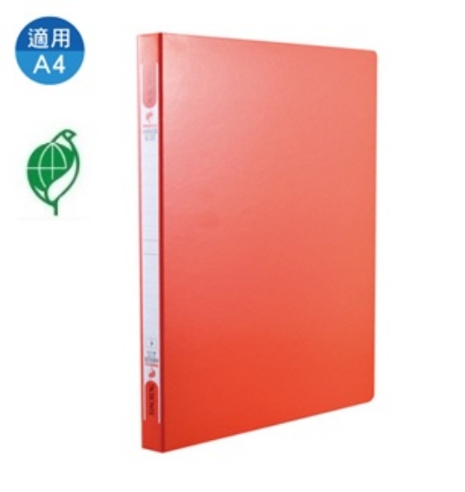 同春Ton Chung環保紙質右中強力夾/F202/A4/紅 圖片